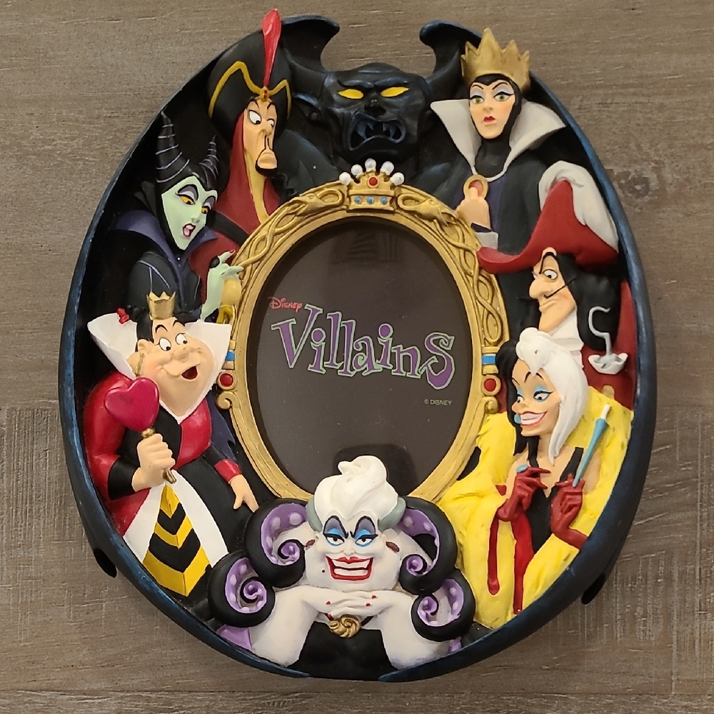 Collectible Disney Villains Photo Frame